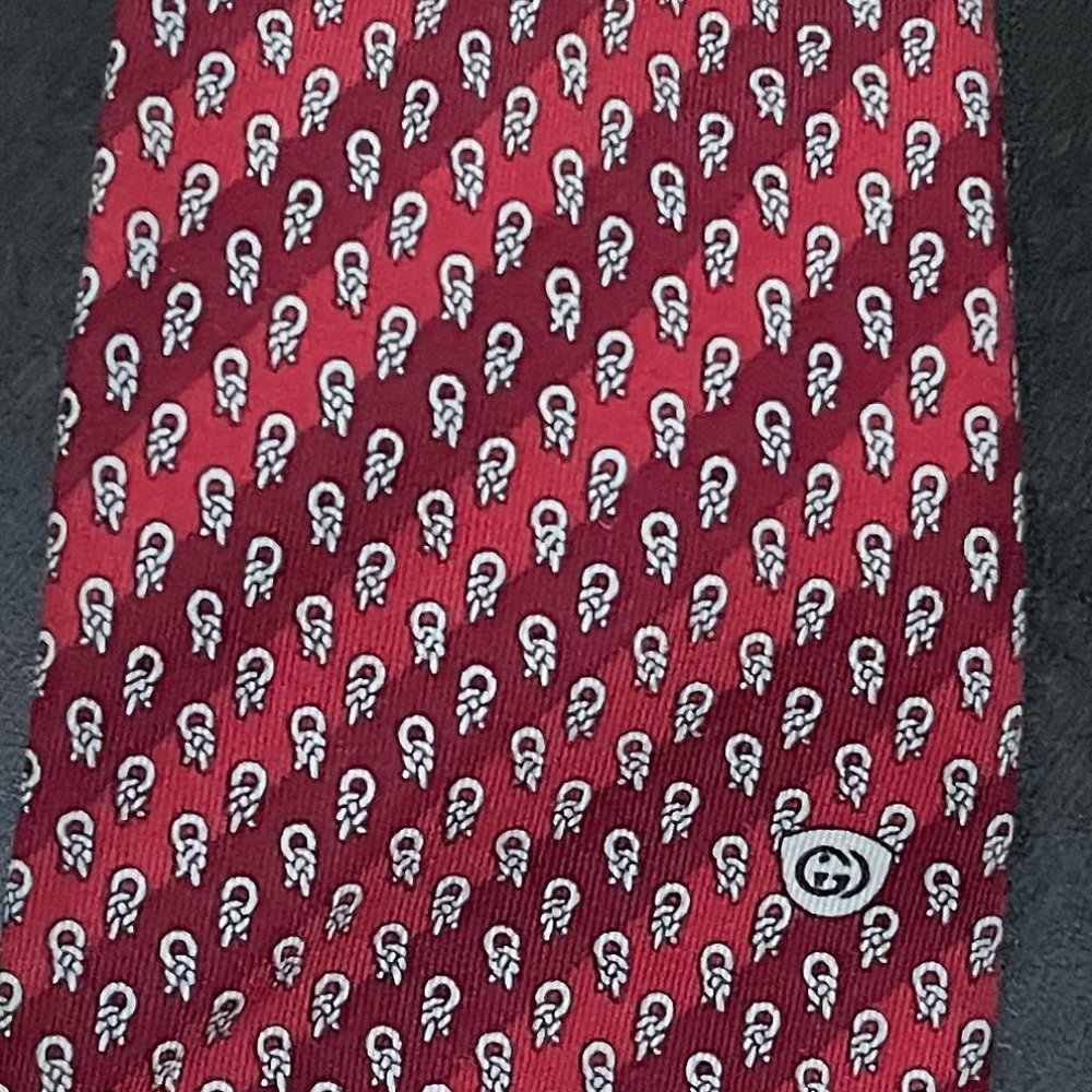Gucci Silk Men's Tie - Picture 1 of 8